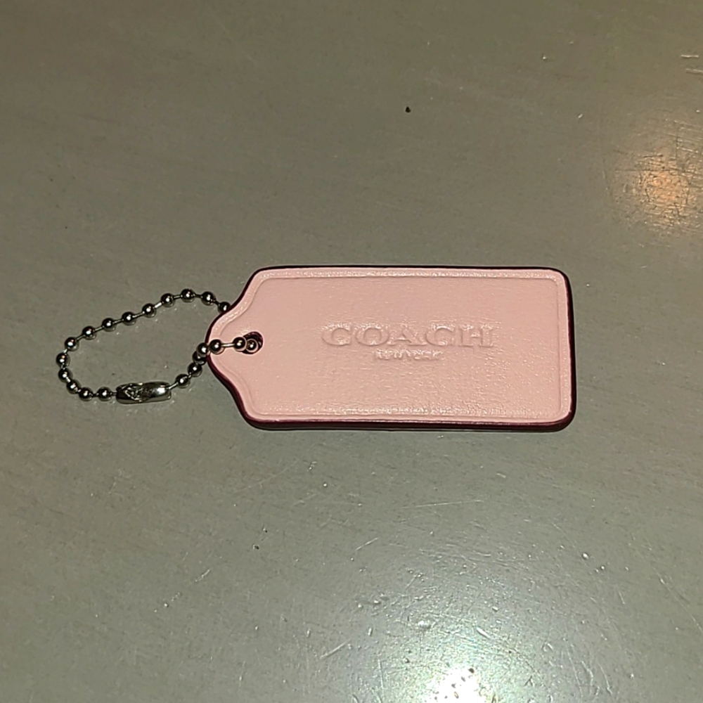 Coach Purse Fob in light pink - Picture 3 of 3